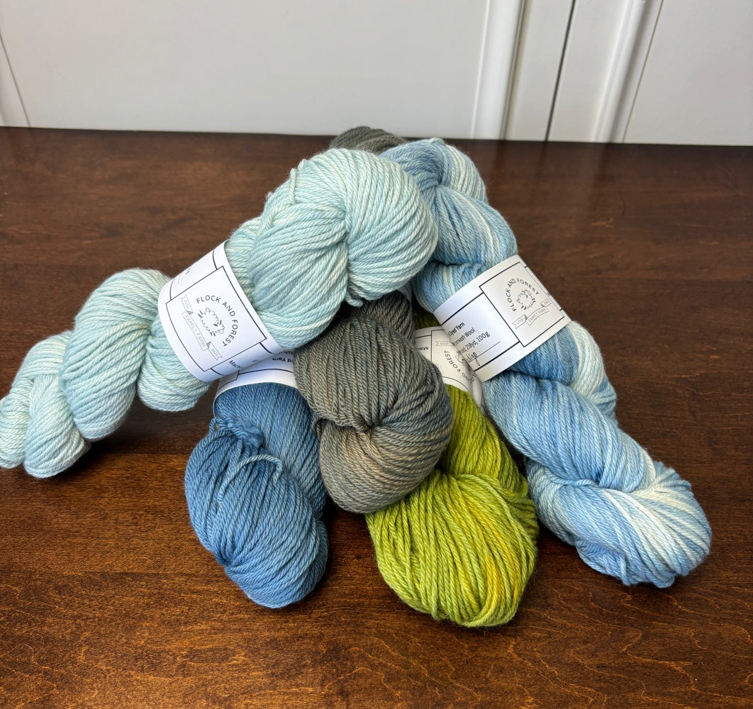 Natural Dyed Yarn Worsted