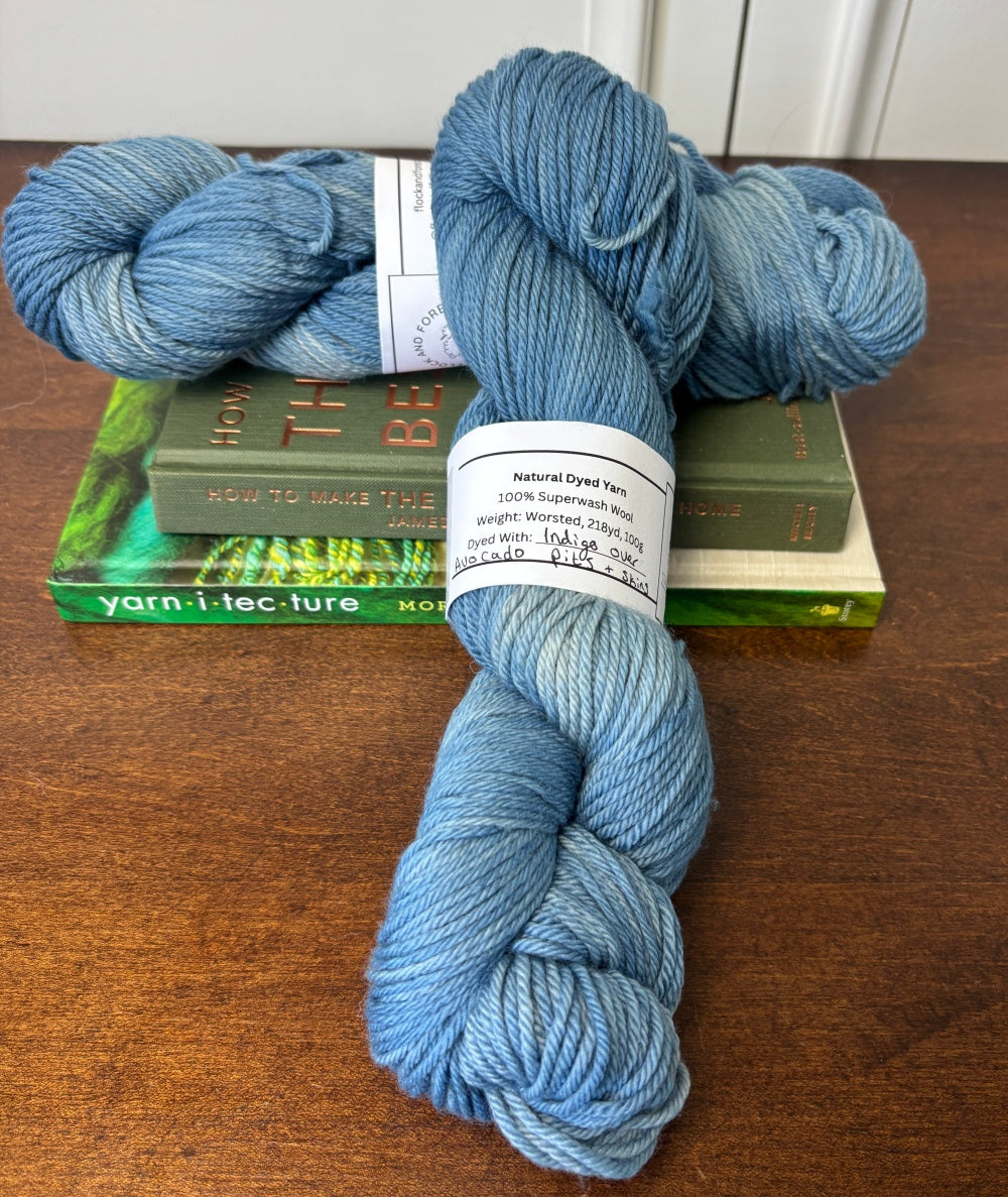 Natural Dyed Yarn Worsted