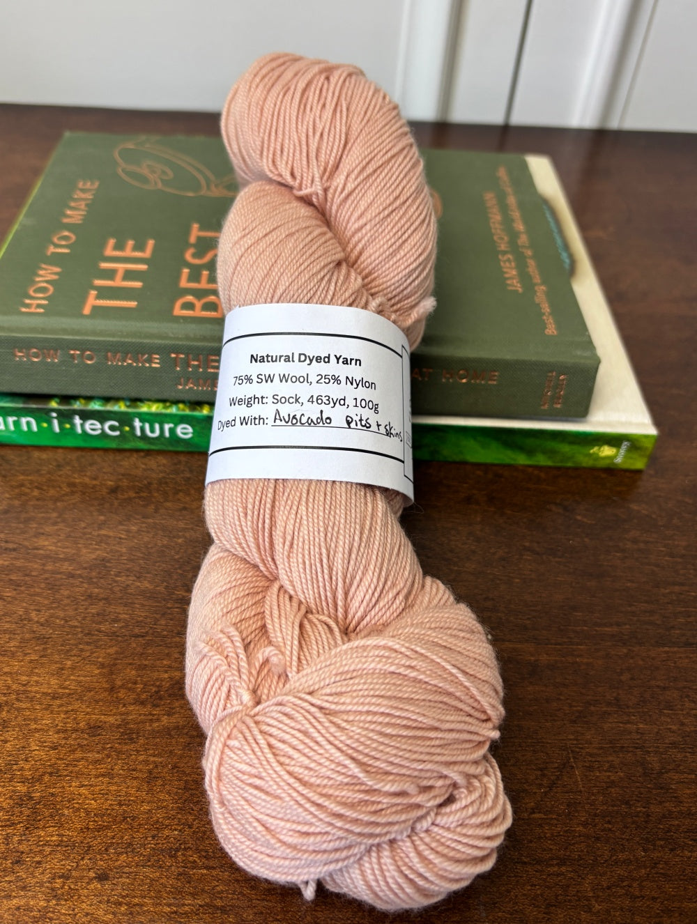 Natural Dyed Yarn Sock