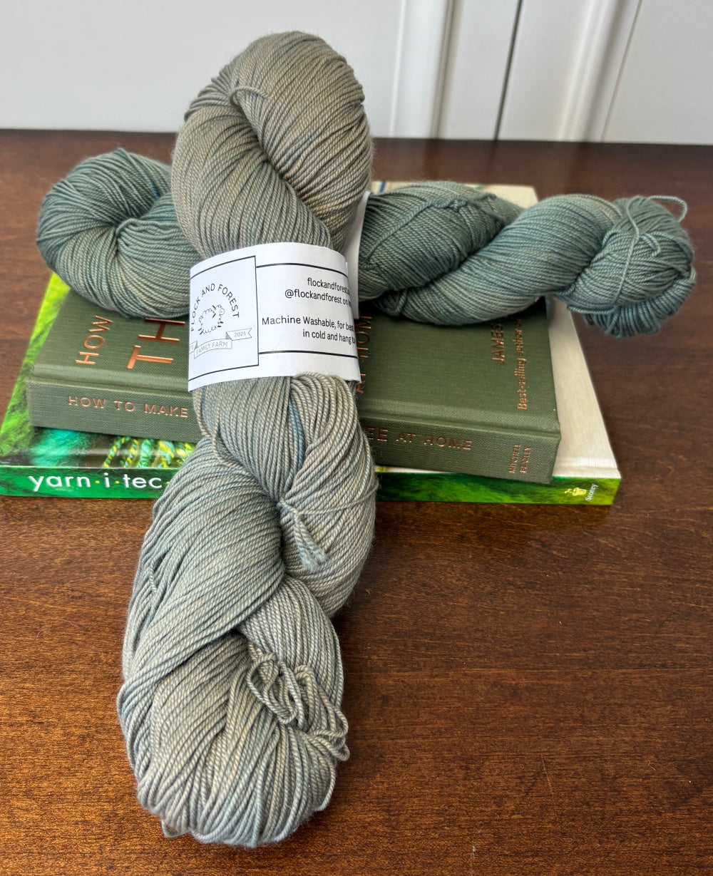 Natural Dyed Yarn Sock