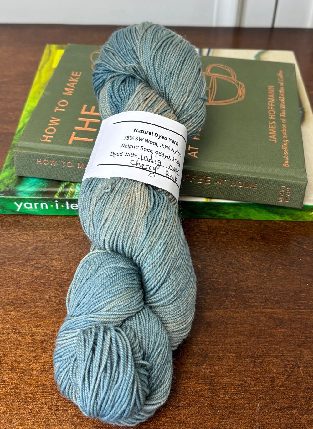 Natural Dyed Yarn Sock