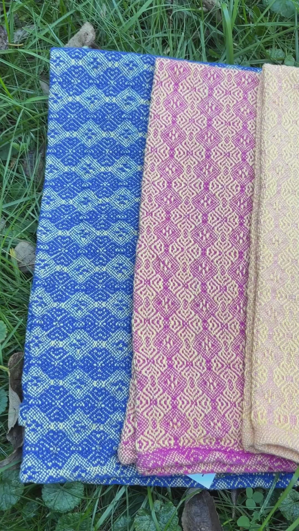 Geometric Patterned Towels